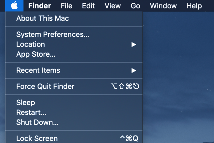 How to show name on Menubar in Catalina OSX